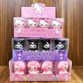 Stationery student glue stick doll soft Kuromi pencil sharpener 16 pieces stitch HelloKitty Melody cute kawaii glue stick handmade. 