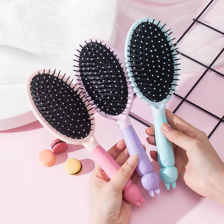 4pcs/set%20Hair%20Care%20Styling%20Tools%20Candy%20Colors%20Massager%20Comb%20Mirror%20Set%20Anti-slip%20Soft%20Makeup%20Mirror%20Hairbrush%20Set%20Cute%20Rabbit%20Design%20Cartoon%20Handheld%20Mirror%20Comb%20Set%20Travel%20-%20Image%204