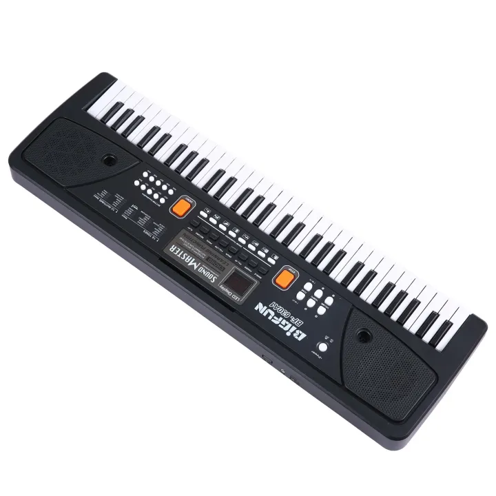 BIGFUN%2061%20Keys%20USB%20Electronic%20Organ%20Kids%20Electric%20Piano%20with%20Microphone%20Black%20Digital%20Music%20Electronic%20Keyboard%20with%20LED%20Display-black%20-%20Image%202
