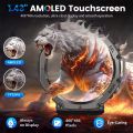 Wenefang 2025 New For HUAIWE GPS Smart Watch Men 5ATM IP69K Waterproof Smart 2025 Watches Compass Altimeter Barometric 1.43'' AMOLED Bracelet. 