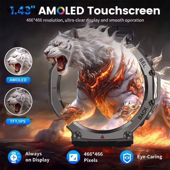 Wenefang%202025%20New%20For%20HUAIWE%20GPS%20Smart%20Watch%20Men%205ATM%20IP69K%20Waterproof%20Smart%202025%20Watches%20Compass%20Altimeter%20Barometric%201.43''%20AMOLED%20Bracelet%20-%20Image%205