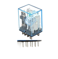 Relay Transparent Shell DC 12V-28V 10A Coil Power Relay 8 Pin. 
