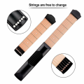 Pocket Guitar Practice Neck, 6 Fret Portable Guitar Chord Practice Tool for Beginner. 