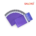50 Pieces, 6.5"x8" Inch Purple Courier Shipping Packaging Poly Parcel Bags With POD - 55 Micron Material, Biodegradable. 