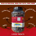 Nibble Dog Treats - Chicken Lvr and Apple treats - 450gm. 
