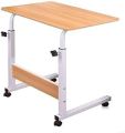 Adjustable Portable Table with Wheels Height And Can Be Adjustable For Small Home Office Desk For Small Spaces(40*80). 
