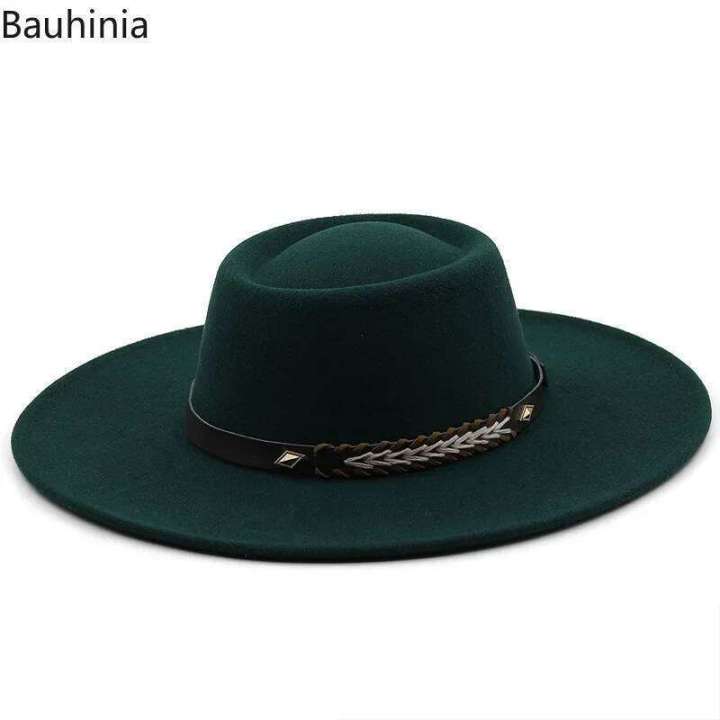 British%20Style%20Felt%20Fedoras%20Hats%20for%20Women9.5CM%20Wide%20Brim%20Men%20Formal%20Luxury%20Jazz%20Caps%20Bowler%20Wedding%20Dress%20Hat%20Chapeau%20Femme%20-%20Image%204