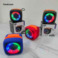 Aweisuan Bluetooth Speakers X-911 Wireless Portable Rechargeable Mini Disco Speaker Wireless Speaker Extra Bass With RGB Light. 