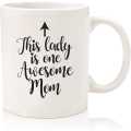 One Awesome Mom Funny Coffee Mug. 