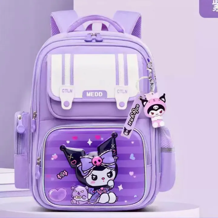 Durable Waterproof School Bag For Boys & Girls Kids Stylish Printed Backpack For 1 to 6 Grade