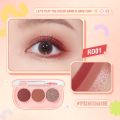 PINKFLASH 3 Colors Glitter Eyeshadow Palette Waterproof Long-lasting Non-cakey High Pigment Eye Shadow Powder Makeup Cosmetics. 