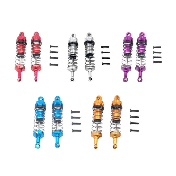 NAMUNY%204Pcs%20Adjustable%20All%20Metal%20Shock%20Absorbers%20Damper%20for%20144001%20124019%20124018%20RC%20Car%20Upgrade%20Parts%20Accessories,1%20-%20Image%204