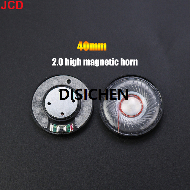 DISICHEN%20Jcd%201pcs%2027mm%2030mm%2040mm%2050mm%20Driver%20Hifi%20Bluetooth%20White%20Magnetic%20Headphone%20Speaker%20High-End%20Earphone%20Diy%20Loudspeaker%20Parts%20Affordable%20-%20Image%204