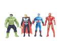 4 Pcs Set - Marvel Avengers Superhero Action Figures Toys. 