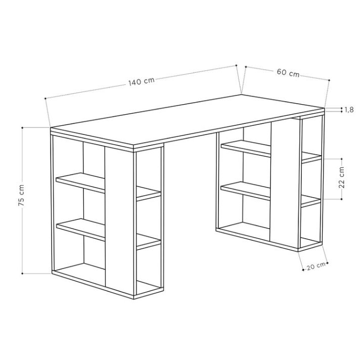 Study%20Table%20With%20Shelf%20140cm%20X%2060cm%20X%2075cm%20-%20Image%204