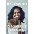 Becoming Book by Michelle Obama. 