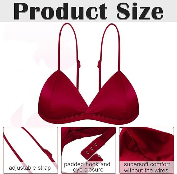 Women's%20Silk%20Satin%20Triangle%20Bralette%20Silk%20Triangle%20Bra%20with%20Adjustable%20Strap%20Soft%20Cup%20Wireless%20Bra%20Satin%20Smooth%20Wireless%20Bra%20Crop%20Top%20-%20Image%206