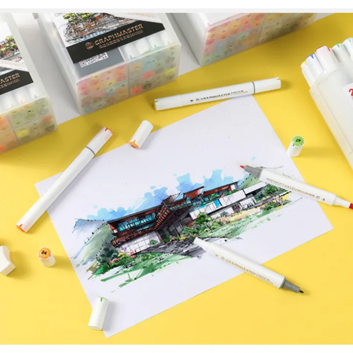 STA%20Graphmaster%20Alcohol%20Marker,%20Set%20of%20108%20Pcs%20-%20Image%204