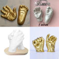 Kit Hand Casting Kit Durable PE Hand Mold Kit DIY Plaster Statue Molding Kit for couple Wedding. 