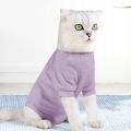 Oufeiton Cat Neutering Suit Breathable Pet Sterilization Vest for Cats Anti-licking Kitten Jumpsuit for Surgery Recovery Weaning for Pet. 