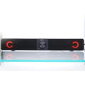 ELEGIANT SR200P 10W Wired Computer Speakers Soundbar with 3 Light Mode Enhanced Stereo USB Powered. 