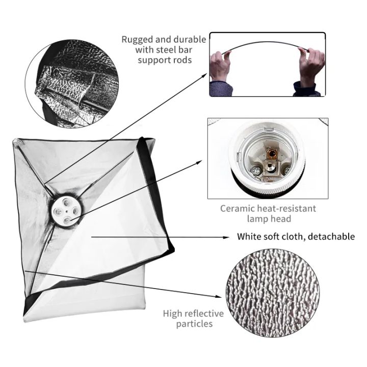 2%20PACK%20Softbox%20Light%20Box%20Tripod%20Stand%2050x70%20Cm%20For%20Photography%20Lighting%20Kit%20Studio%20-%20Image%207