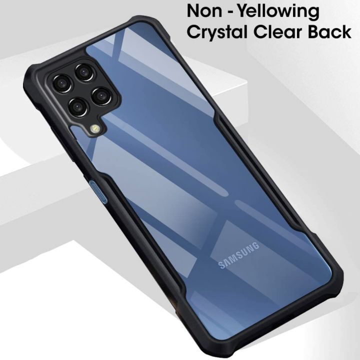 Samsung Galaxy M33 5G Back Cover Case | 360 Degree Protection | Shock Proof Design | Transparent Back