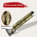 NAMUNY 2x T-Shaped Hair Clipper Blade with Stand T9 Blade Trimmer Replacement Replacement Clipper Silver & Gold. 