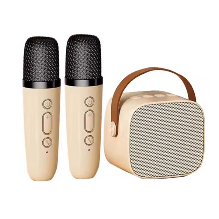 Multifunction%20Portable%20Mini%20Bluetooth%20Speaker%20Stereo%20Surround%20Karaoke%20Machine%20Wireless%20Dual%20Microphones%20K%20Song%20Subwoofer%203DStereo%20Amplifier%20Family%20-%20Image%204