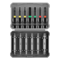 13Pcs Broken Wire Extractor Multifunctional Screw Extractor Take Broken Wire Word Plum Hexagon Screwdriver Easy Install. 