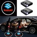 Wireless Suzuki Logo Shadow Door Light/Ghost Shadow Door Light for All Maruti Suzuki Cars Car Fancy Lights  (White). 