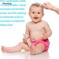 Wenefang Baby Hair Brush Set for Newborn Toddlers Soft Bristles Cradle 2025 New Cap Brush Gift Baby Care Accessories Infant Bathing Soft Comb. 