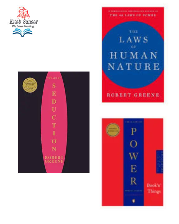Art Of Seduction + The Laws Of Human Nature + The 48 Laws Power | Daraz ...