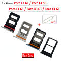 1pcs Micro Nano SIM Card Holder Tray Chip Slot Holder Adapter For Xiaomi Mi Poco F3 X3 X4 GT F4 5G + Pin. 