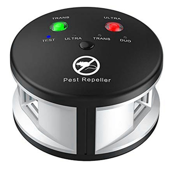 Randa Riple Riple Rodent Repeller, Ultrasonic Pest Repeller, Pressure Wave, Indoor ...