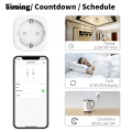 Wenefang 【Top-Rated Product】WENHIOT Zigbee 3.0 Smart Socket EU Plug 16A Tuya Smart New style Home Automation Timer electronic Outlet Support Google Home Alexa. 