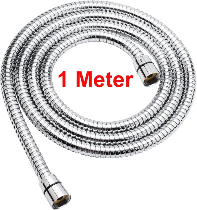 1M,%201.5M%20And%202M%20Shower%20Hose,%20Stainless%20Steel%20Handheld%20Shower%20Head%20Pipe%20With%20Brass%20Insert%20And%20Nut%20-%20Durable%20And%20Flexible(Chrome)%20%20By%20Bijulipasal%20-%20Image%203