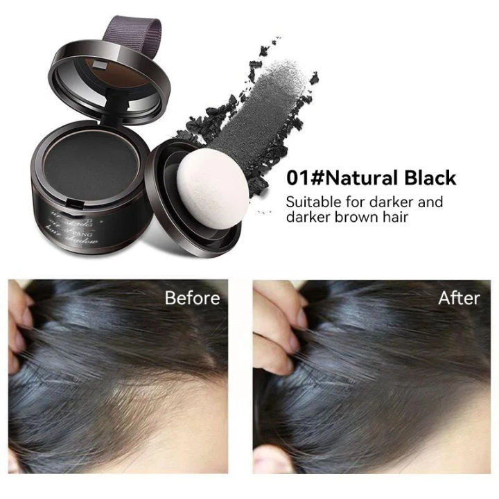 Hairline%20Powder%20for%20Women%20and%20Men%20/%20Natural%20Black%20Hair%20Dye%20Powder%20-%20Image%202