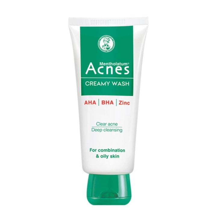 Rohto Mentholatum Acnes Creamy Facewash - 100G