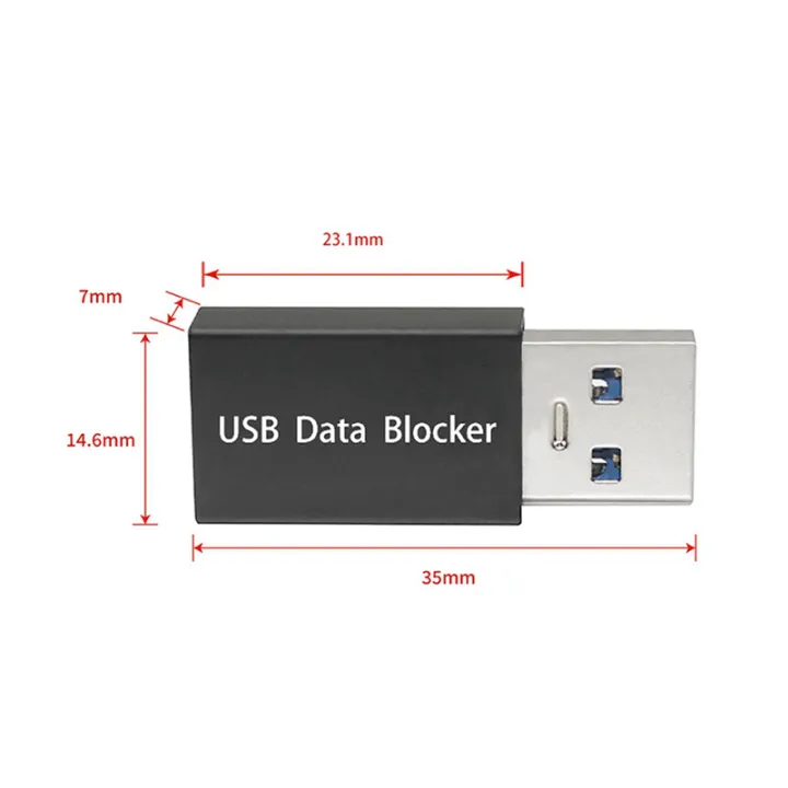 20Pcs%20USB%20Data%20Blocker,Charge-Only%20USB%20Blocker%20Adapter%20for%20Blocking%20Data%20Sync,%20Protect%20Against%20Juice%20Jacking%20Black%20-%20Image%202