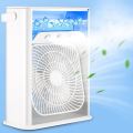 Cooler Table Fan With Ice Water Compartment Cooling with Five Atomizer and Timer. 