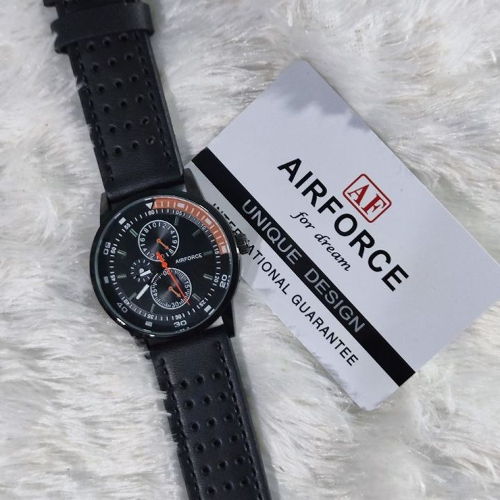 Airforce%20Leather%20Belt%20Men's%20Watch%20With%20Meter%20Reading%20Design%20-%20Image%202