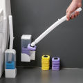 Disposable Toilet Brush Wall Mounted Cleaning Tool For Bathroom Wc Accessories DUJU. 