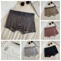 Soft Mesh Thin Men's Boxer Briefs 20D Quick Dry Ice Silk Boxers Underpants Seamless Underwear for Men Summer. 