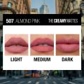 Maybelline New York Color Sensational Creamy Matte Lipstick, 507 Almond Pink, 3.9g. 