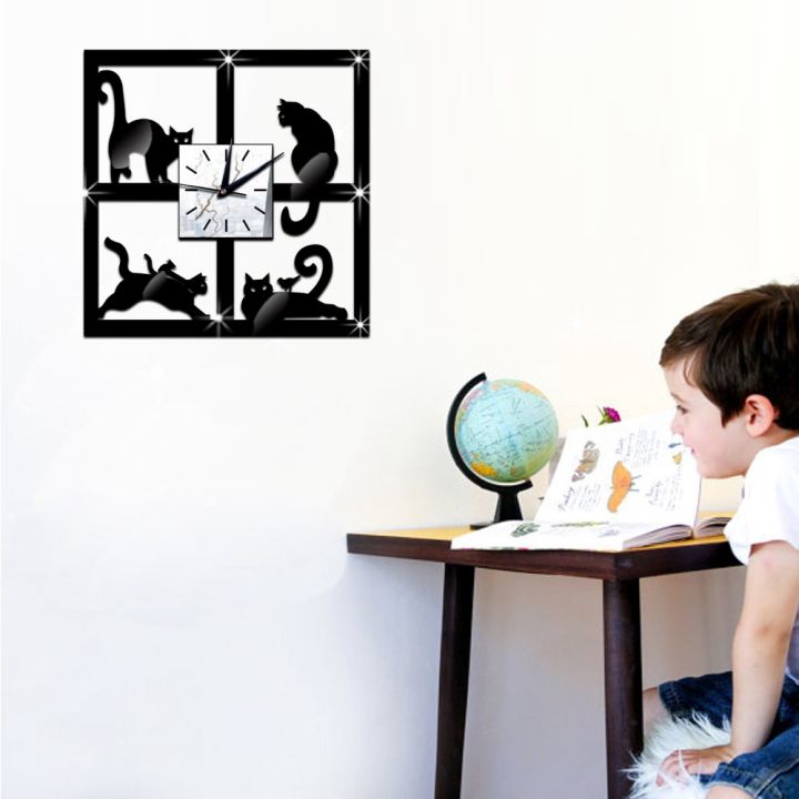 3D%20Digital%20Wall%20Clock%20Cat%20Mirror%20Non%20Ticking%20Silent%20Battery%20Clocks%20-%20Image%208