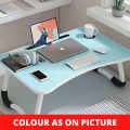 Multi-Purpose Laptop Table Stand/Study Table/Bed Table/Ergonomic & Rounded Edges/Non-Slip Legs. 