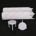 100Pcs Pizza Saver Stand White Plastic Tripod Stack Fixing Rack Pizza Box Holder Kitchen Baking Accessories DD7. 