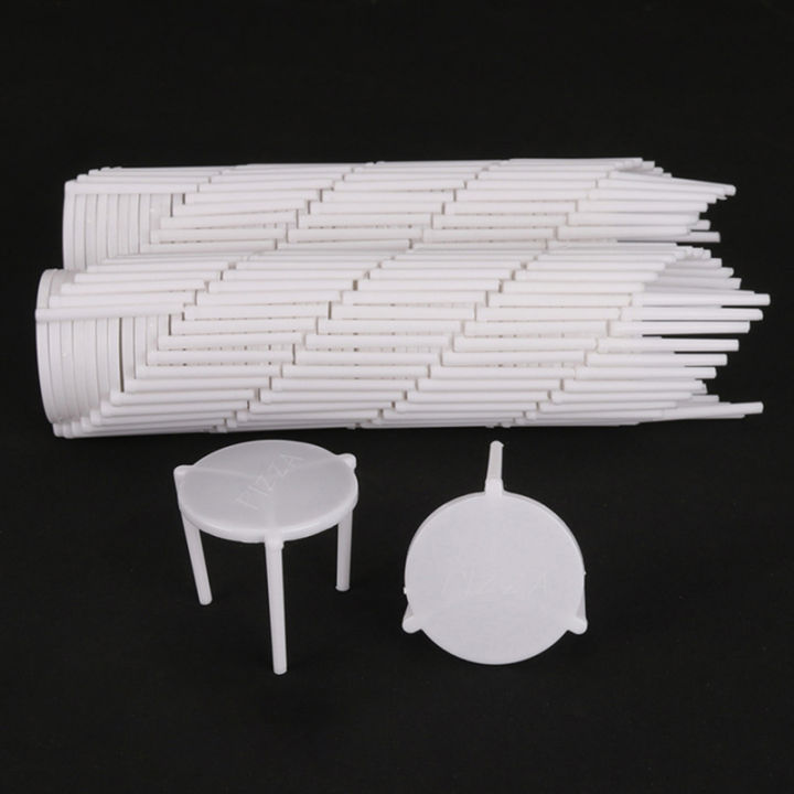 100Pcs%20Pizza%20Saver%20Stand%20White%20Plastic%20Tripod%20Stack%20Fixing%20Rack%20Pizza%20Box%20Holder%20Kitchen%20Baking%20Accessories%20CF8%20-%20Image%206