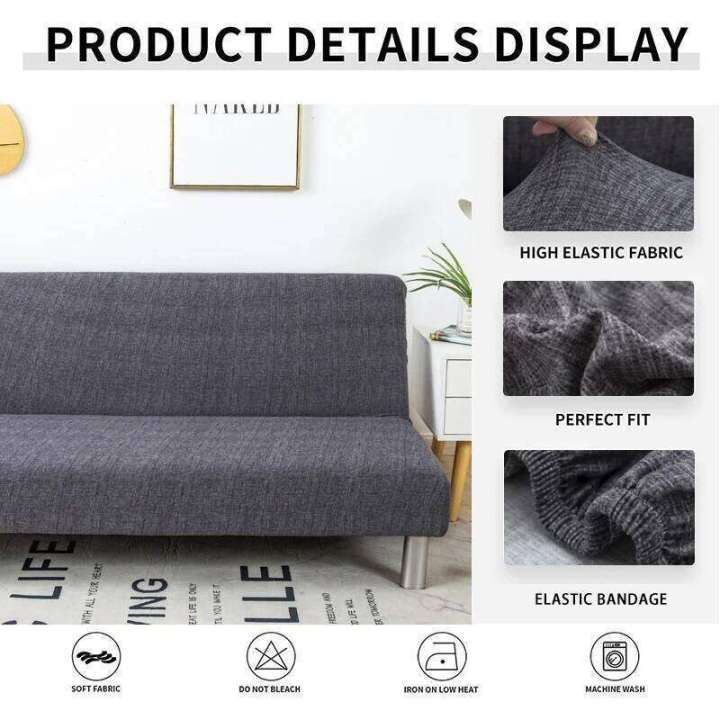 Stretch%20Armless%20Futon%20All-inclusive%20Non%20Slip%20Sofa%20Bed%20with%20Elastic%20Bottom%20Couch%20Cover%20Furniture%20Protector%20Washable%20-%20Image%203